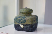 Load image into Gallery viewer, A Fine Daum Nancy Mottled Glass Inkwell