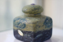 Load image into Gallery viewer, A Fine Daum Nancy Mottled Glass Inkwell