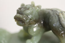 Load image into Gallery viewer, A Celadon Jade Vase and Cover, Chinese