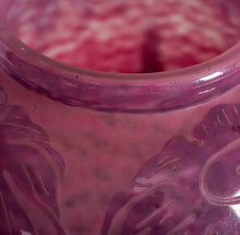 Load image into Gallery viewer, A Le Verre Francais Cameo Glass Vase