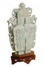 Load image into Gallery viewer, A Jade Vase and Cover, Chinese