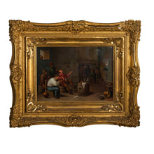 Load image into Gallery viewer, A Large Berlin (K.P.M.) Porcelain Plaque After David II TENIERS