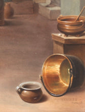 Load image into Gallery viewer, A Large Berlin (K.P.M.) Porcelain Plaque After David II TENIERS