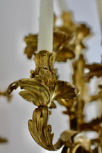 Load image into Gallery viewer, A Pair of Large Louis XV Style Ormolu Ten-Light Wall Appliques,  19th Century