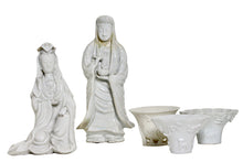 Load image into Gallery viewer, A group of Blanc-De-Chine (5) , Chinese Qing Dynasty
