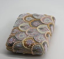 Load image into Gallery viewer, Fine Judith Lieber Pearl and Crystal Clutch