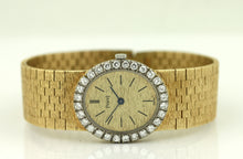 Load image into Gallery viewer, Piaget A yellow gold and diamond-set bracelet watch, Circa 1980