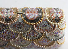 Load image into Gallery viewer, Fine Judith Lieber Pearl and Crystal Clutch