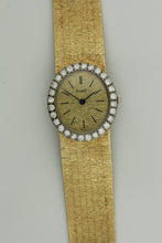 Load image into Gallery viewer, Piaget A yellow gold and diamond-set bracelet watch, Circa 1980