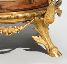 Load image into Gallery viewer, Ferdinand Duvinage (French, circa 1820–1876) A Gilt-Bronze Mounted Metal Cloisonné and Marquetry JardinièreParis, circa 1880