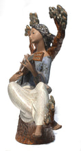 Load image into Gallery viewer, Large Lladro Figure of a Girl Playing The Mandolin