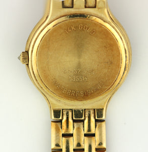 Concord 14K Yellow Gold Diamond Bezel Wristwatch