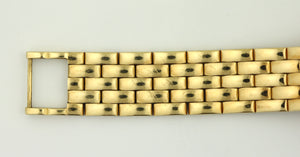 Concord 14K Yellow Gold Diamond Bezel Wristwatch