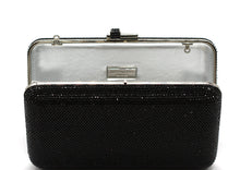 Load image into Gallery viewer, Judith Lieber Black Minaudiere Evening Bag