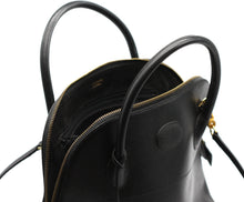 Load image into Gallery viewer, Atelier J.P. Renard Black Leather Bolide Type Handbag