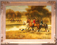 Load image into Gallery viewer, British/American School, 20th Century, Hunt Scene, The Start