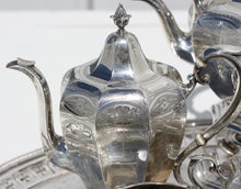 Load image into Gallery viewer, Fine Gorham Six-Piece Sterling Silver Tea &amp; Coffee Service