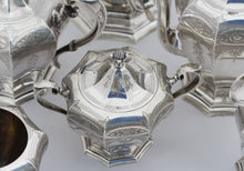 Load image into Gallery viewer, Fine Gorham Six-Piece Sterling Silver Tea &amp; Coffee Service