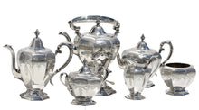 Load image into Gallery viewer, Fine Gorham Six-Piece Sterling Silver Tea &amp; Coffee Service