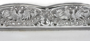 Continental Silver Rectangular Tray, Probably German