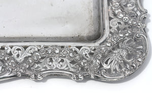 Continental Silver Rectangular Tray, Probably German