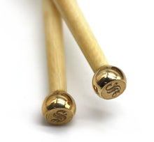 Load image into Gallery viewer, Set of Twelve Tiffany &amp; Co., 14kt. Gold and Bone Swizzle Sticks