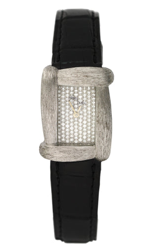 Henry Dunay Ladies’ 18K White Gold Diamond-Set Wristwatch