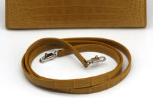 Load image into Gallery viewer, Laurent Effel Sienna Yellow Alligator Handbag