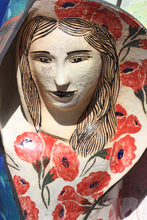 Load image into Gallery viewer, Andrea Gill, (American, 20th Century), Sculptural Pottery VaseMorning Glory, Madonna Series
