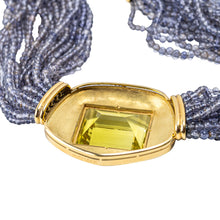 Load image into Gallery viewer, Leo de Vroomen Citrine, Enamel and Diamond Necklace, 18 Karat Gold