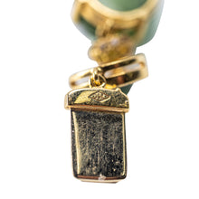 Load image into Gallery viewer, 18 Karat Gold Tourmaline, Diamond &amp; Sapphire Bracelet