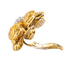 Load image into Gallery viewer, 18 Karat Gold Tourmaline, Diamond and Sapphire Bracelet