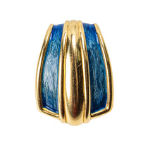 Load image into Gallery viewer, Pair of Gold and Enamel Ear Clips, Leo de Vroomen