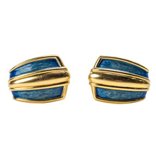 Load image into Gallery viewer, Pair of Gold and Enamel Ear Clips, Leo de Vroomen