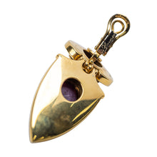 Load image into Gallery viewer, Leo de Vroomen, Pair of 18K Gold and STAR RUBY Ear Clips