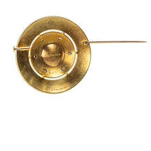 Load image into Gallery viewer, Leo de Vroomen 18 K Yellow Gold, Diamond and Pearl Brooch