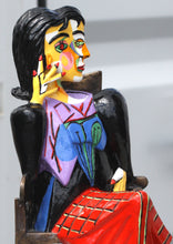 Load image into Gallery viewer, Robert St. Croix, (American, 20th Century) Dora Maar, 1998, cement-filled painted bronze