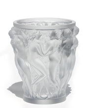 Load image into Gallery viewer, Lalique France, “Bacchantes” Frosted Crystal Vase