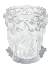 Load image into Gallery viewer, Lalique France, “Bacchantes” Frosted Crystal Vase