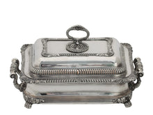 Load image into Gallery viewer, Good Georgian Style Silver Plate Covered Entrée Dish