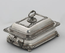 Load image into Gallery viewer, Good Georgian Style Silver Plate Covered Entrée Dish