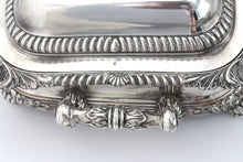 Load image into Gallery viewer, Good Georgian Style Silver Plate Covered Entrée Dish
