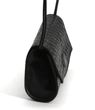 Load image into Gallery viewer, Fendi Woven Black Leather Purse
