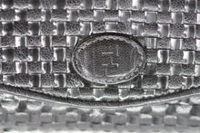 Load image into Gallery viewer, Fendi Woven Black Leather Purse