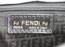Load image into Gallery viewer, Fendi Woven Black Leather Purse
