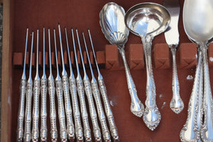 Gorham Sterling Silver Ninety-One Piece Flatware Service