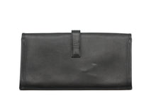 Load image into Gallery viewer, Hermès Jige Elan 29 Epsom Black Leather Clutch
