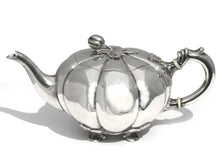 Load image into Gallery viewer, Continental Four-Piece Silver Tea &amp; Coffee Service, w/ a Silver Plate Tray