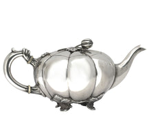 Load image into Gallery viewer, Continental Four-Piece Silver Tea &amp; Coffee Service, w/ a Silver Plate Tray