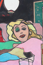 Load image into Gallery viewer, Richard Merkin, (Broken Blossoms: Le Chien D’Or, 1990, oil on canvas